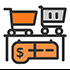 Icon cưa hàng mua sắm