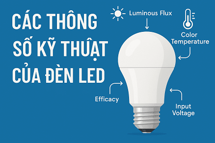 Các Thông Số Kỹ Thuật Của Đèn Led