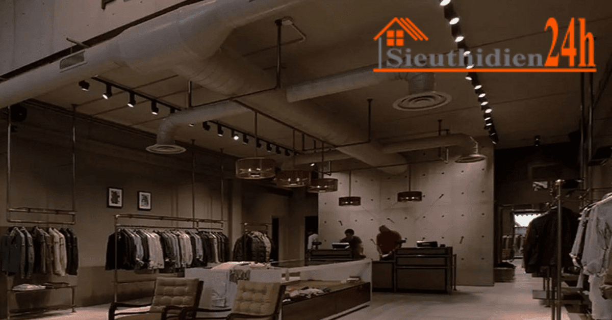 Trang trí đèn rọi những loại trần cao