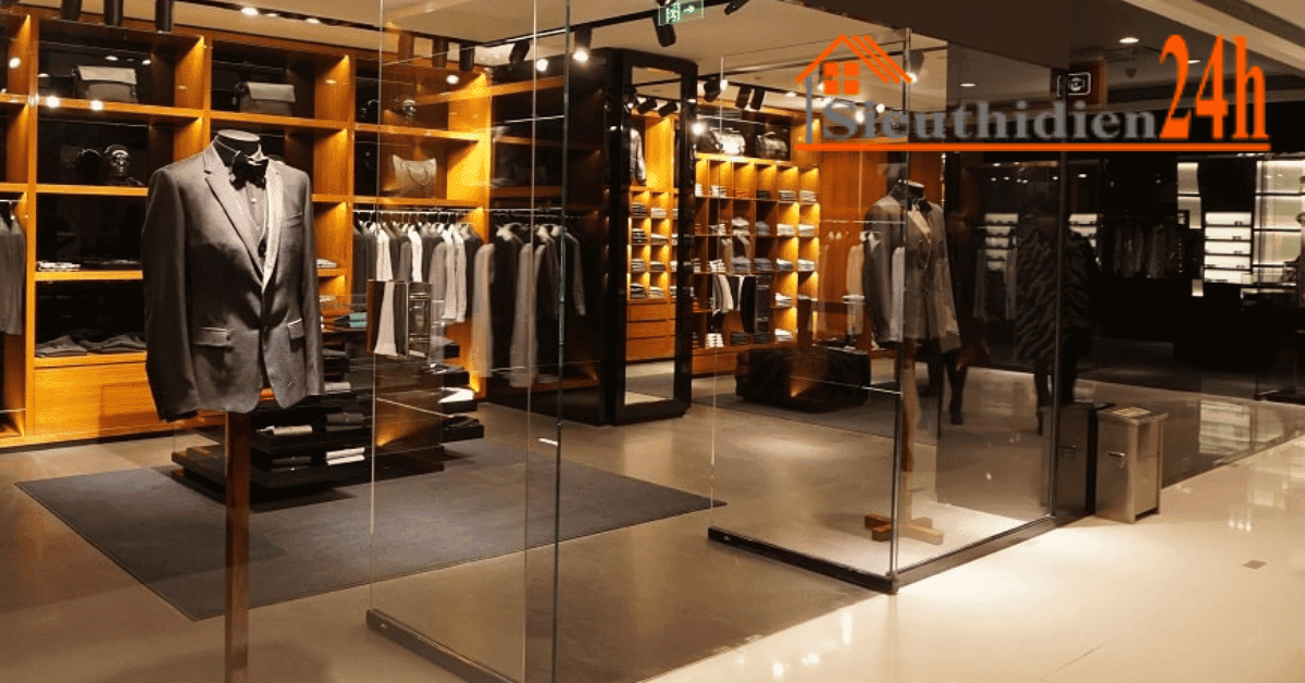 Đèn rọi ray trang trí shop thời trang