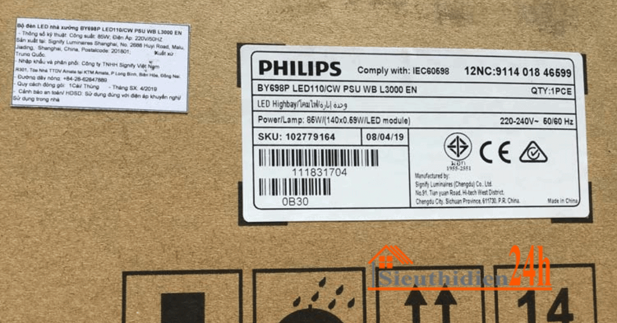 Kiểm tra độ chính xác trên thông số kỹ thuật của sản phẩm