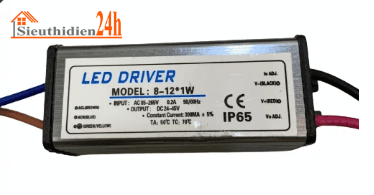 Nối Điện Cho Đriver Của Đèn