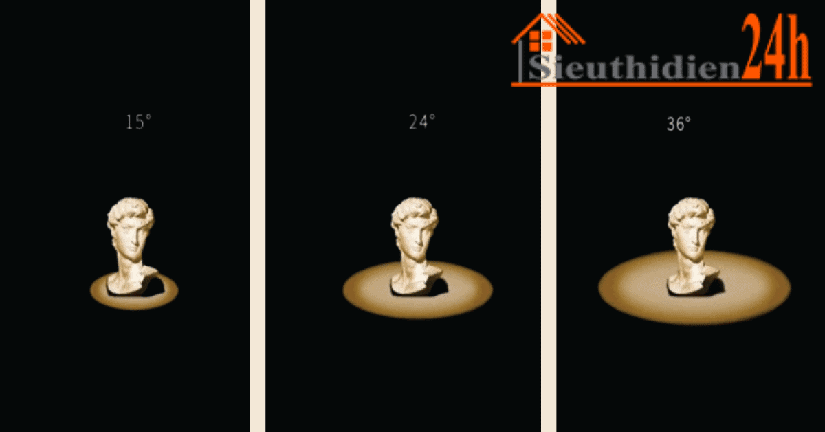 Xác định không gian và công suất phù hợp cho đèn rọi ray