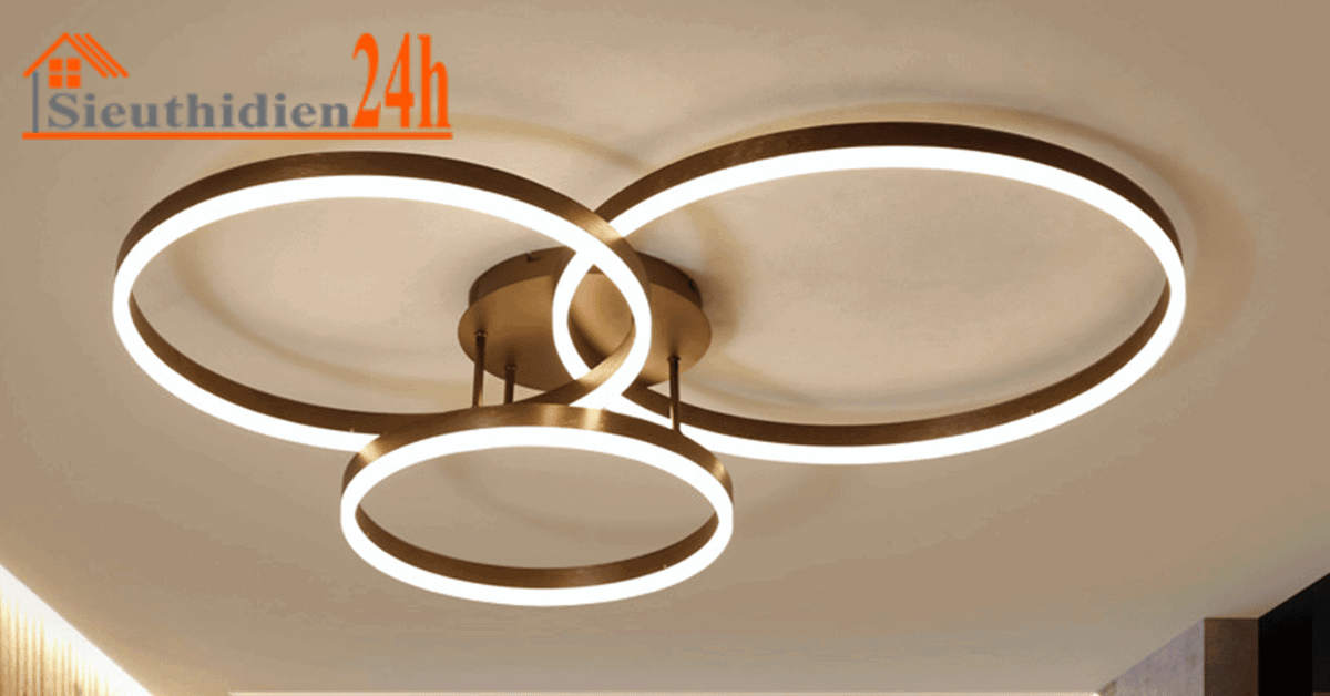 Đèn ốp trần LED hiện đại PJ435