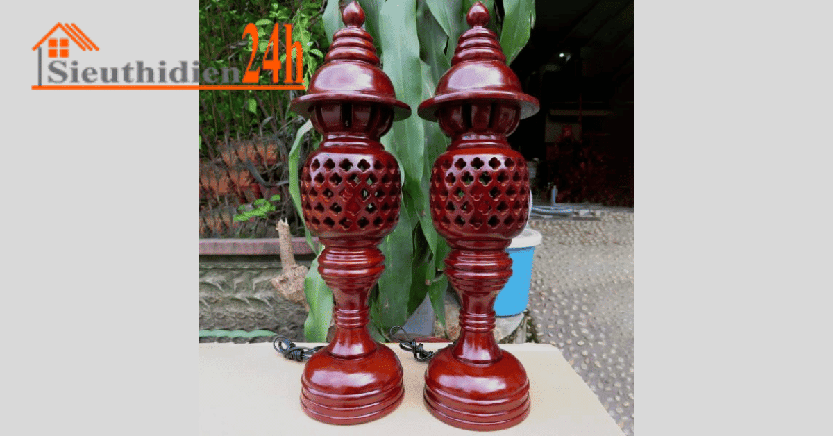 Đèn thờ cúng gia tiên quả dứa