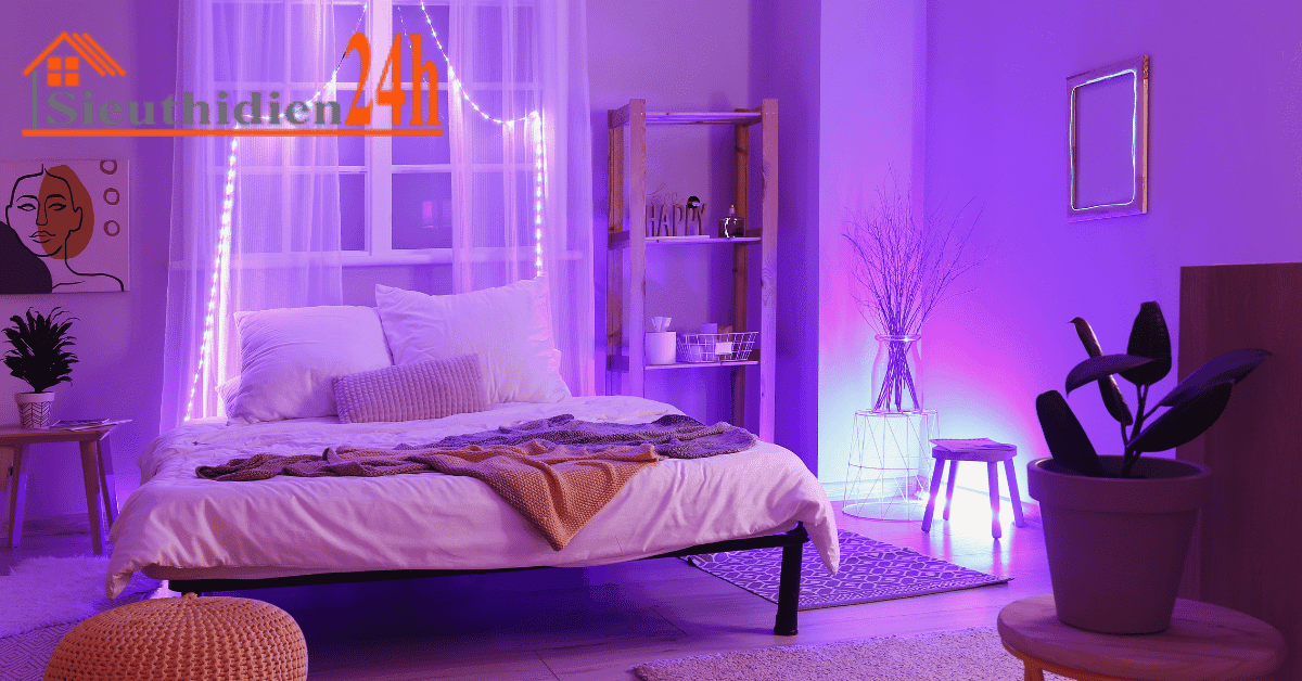 tạo ra sự lung linh cho căn phòng