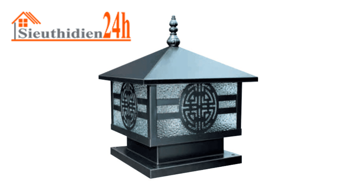 Đèn trụ cổng năng lượng mặt trời HLMTC-03