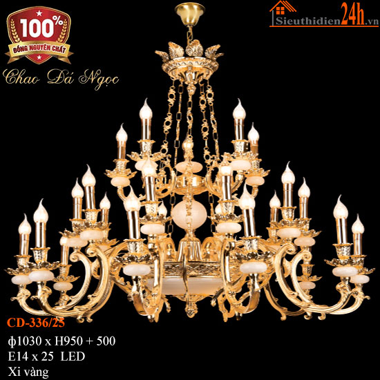 Đèn Chùm Đồng Euroto CD-336/25