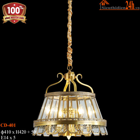 Đèn Thả Trần Cổ Điển Euroto CD-401