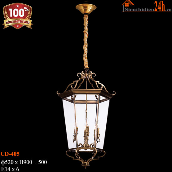 Đèn Thả Trần Cổ Điển Euroto CD-405