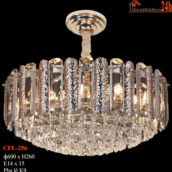 Đèn Chùm Pha Lê Euroto CFL-256