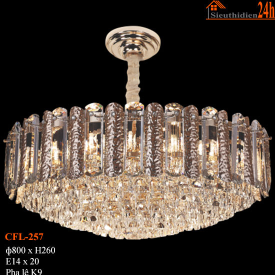 Đèn Chùm Pha Lê Euroto CFL-257