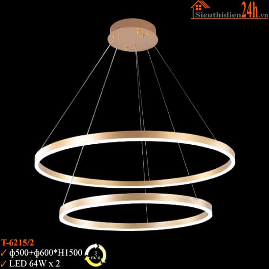 Đèn Thả Trần Euroto T-6215/2