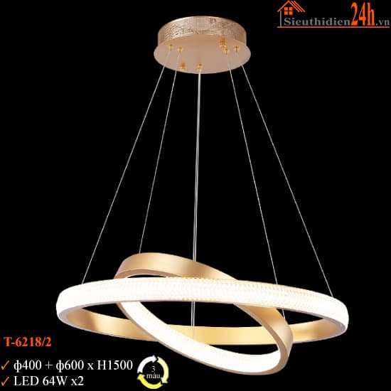 Đèn Thả Trần Euroto T-6218/2
