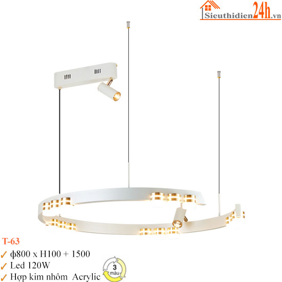 Đèn Thả Trần Euroto T-63