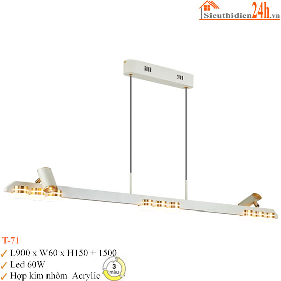 Đèn Thả Trần Euroto T-71