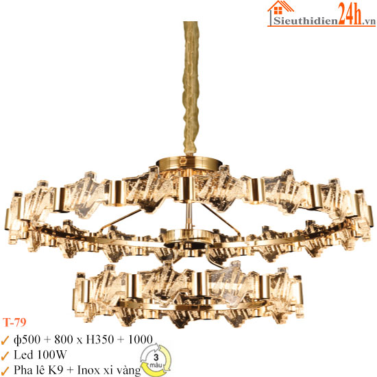 Đèn Thả Pha Lê Euroto T-79