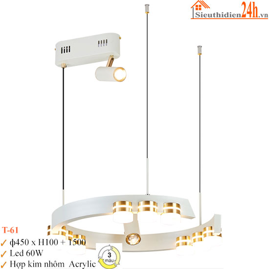 Đèn Thả Trần Euroto T-61
