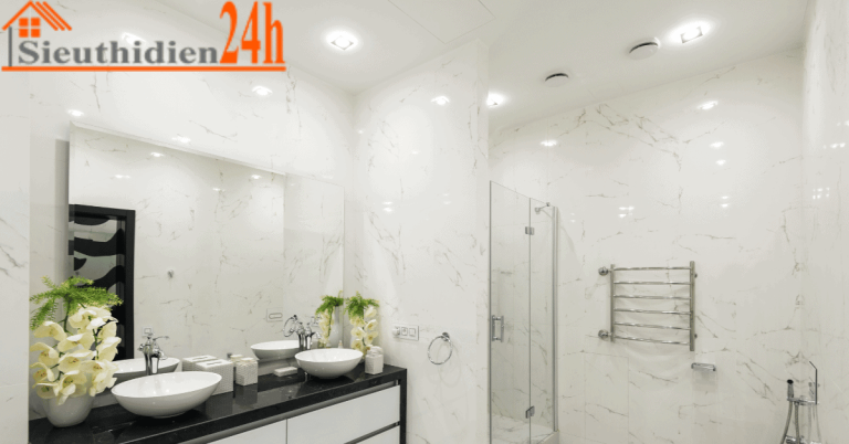 Mẫu Đèn Nhà Tắm Tiết Kiệm Điện, Đa Dạng Mẫu Mã