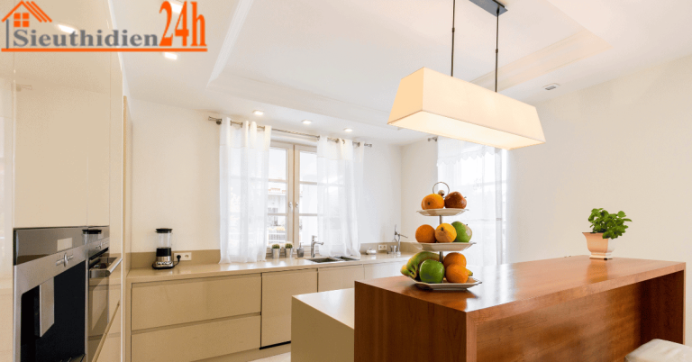 Những Ý Tưởng Mẫu Đèn Trang Trí Phòng Bếp Đẹp Mê Hồn