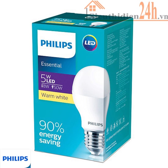 Bóng Đèn Philips ESS LEDBulb 5W E27 230V