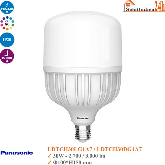 Bóng Đèn Trụ Panasonic T1 LDTCH30DG1A7 30W