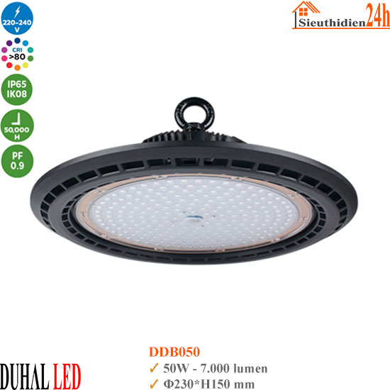 Đèn Led Highbay Duhal DDB050 50w
