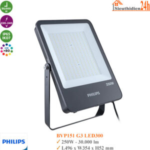Đèn Pha Led Philips 250w BVP151 G3 LED300