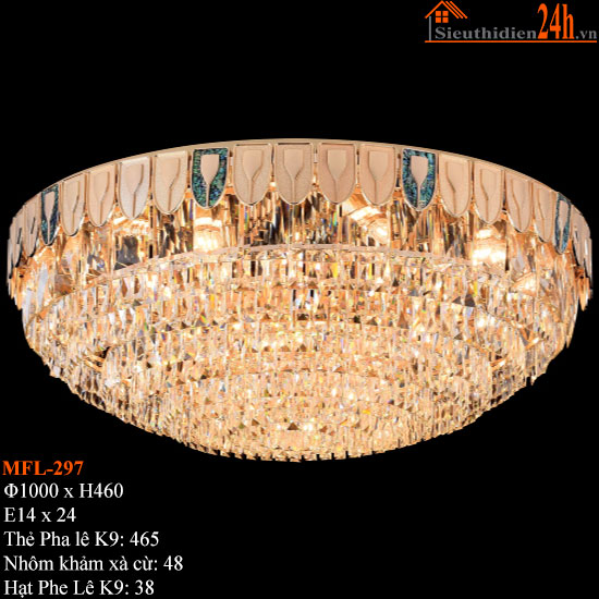 Đèn Trần Pha Lê Euroto MFL-297