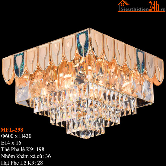 Đèn Trần Pha Lê Euroto MFL-298