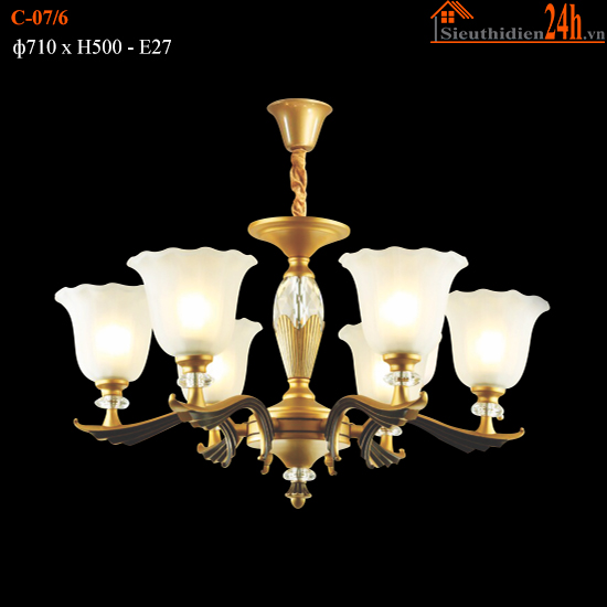 Đèn Chùm Euroto C-07/6