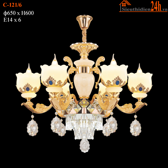 Đèn Chùm Euroto C-121/6