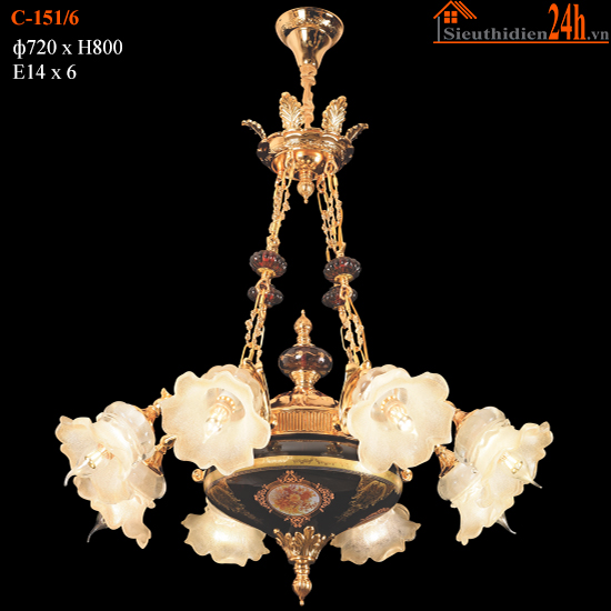 Đèn chùm Euroto C-151/6