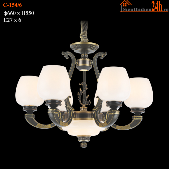 Đèn Chùm Euroto C-154/6