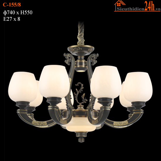 Đèn Chùm Euroto C-155/8