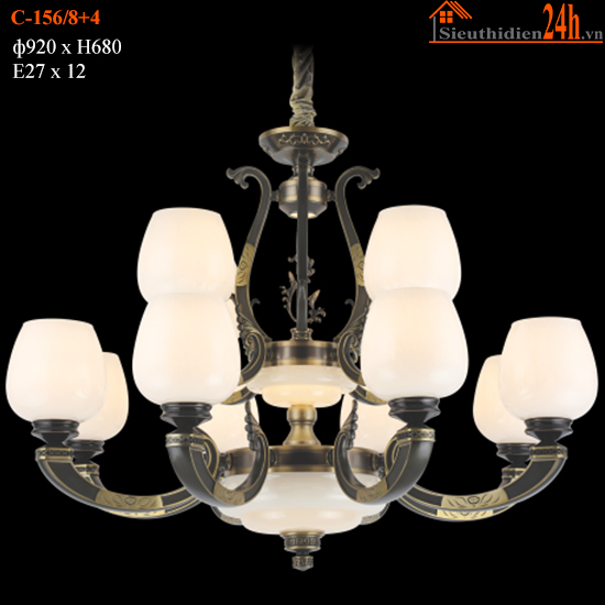 Đèn Chùm Euroto C-156/8+4