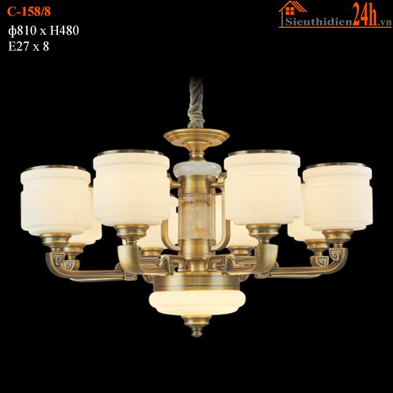 Đèn Chùm Euroto C-158/8