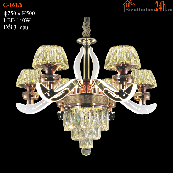 Đèn Chùm Euroto C-161/6