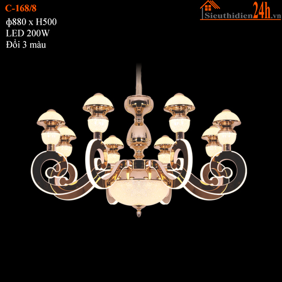 Đèn Chùm Euroto C-168/8