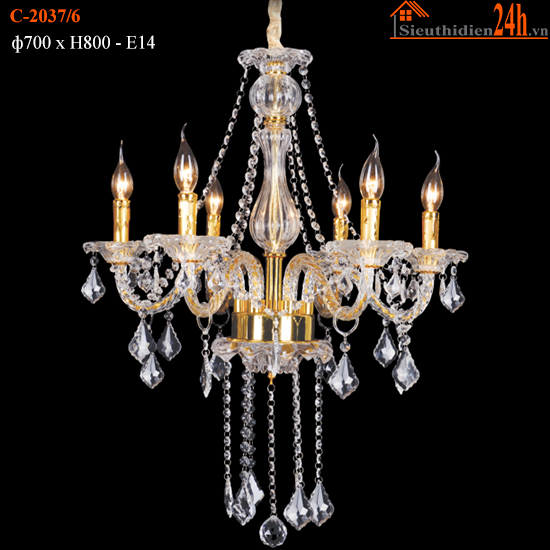 Đèn Chùm Euroto C-2037/6