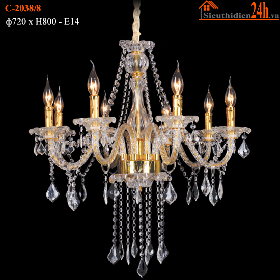 Đèn Chùm Euroto C-2038/8