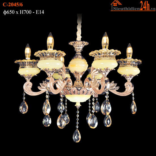 Đèn Chùm Euroto C-2045/6