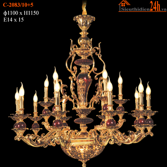 Đèn Chùm Euroto C-2083/10+5