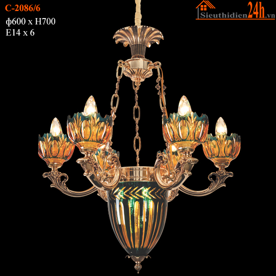 Đèn Chùm Euroto C-2086/6