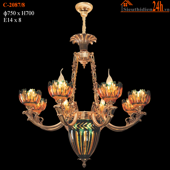 Đèn Chùm Euroto C-2087/8