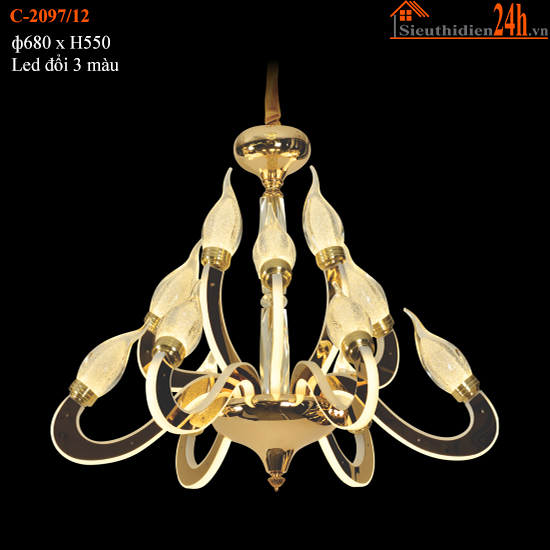 Đèn Chùm Euroto C-2097/12