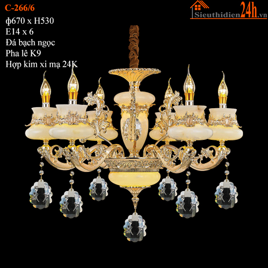 Đèn Chùm Euroto C-266/6