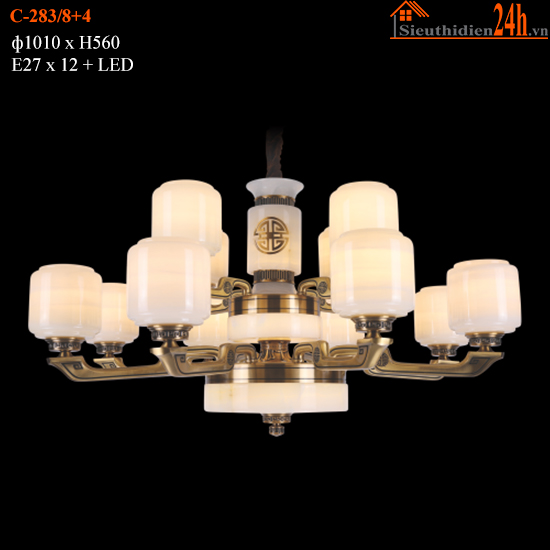 Đèn Chùm Euroto C-283/8+4