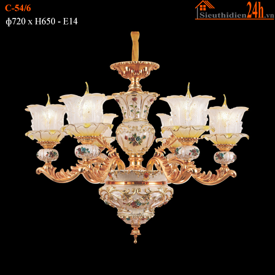 Đèn Chùm Euroto C-54/6