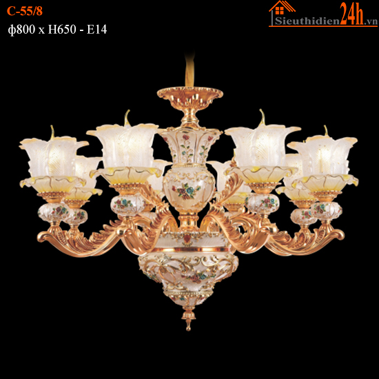 Đèn Chùm Euroto C-55/8